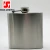 6OZ Fashionable Rubber Coating Custom Logo Mini Wine Flask 304 Stainless Steel Hip Flask Set With Funnel Bpa Free