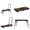 7 in 1 Multifunction Movable Folding Saw Horse Wood Workbench  Sawhorse  Garage workbench Folding Workbench
