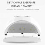 72W Nail Dryer Lamp UV LED Curing Lamp Cordless Nail Dryer with Auto Sensor for Manicure