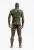 Import 7mm  open cell green camouflage hooded spearfing wetsuits winter wetsuit from China