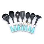 8 Piece PP Handle Nylon Kitchen Utensils Tools Cooking Set