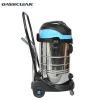 80L large commercial wet & dry Industrial vacuum cleaner with 3 silent motor
