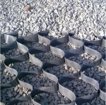 80mm height pvc edge banding production line Geocell used for recycled plastic pavers