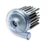 80mm small dc brushless radial blower 80x80 24v cooling blower fan U71HL-024KM-4