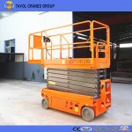 8m Aerial Work Platform Hydraulic Self-propelled Scissor Lift Platform