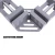 Import 90 Degree Right Angel Corner wood Clamp Aluminum Alloy angle Adjustable clamps woodworking from China