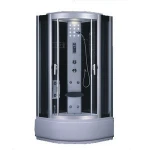 90x90cm High tray hydro massage steam shower room