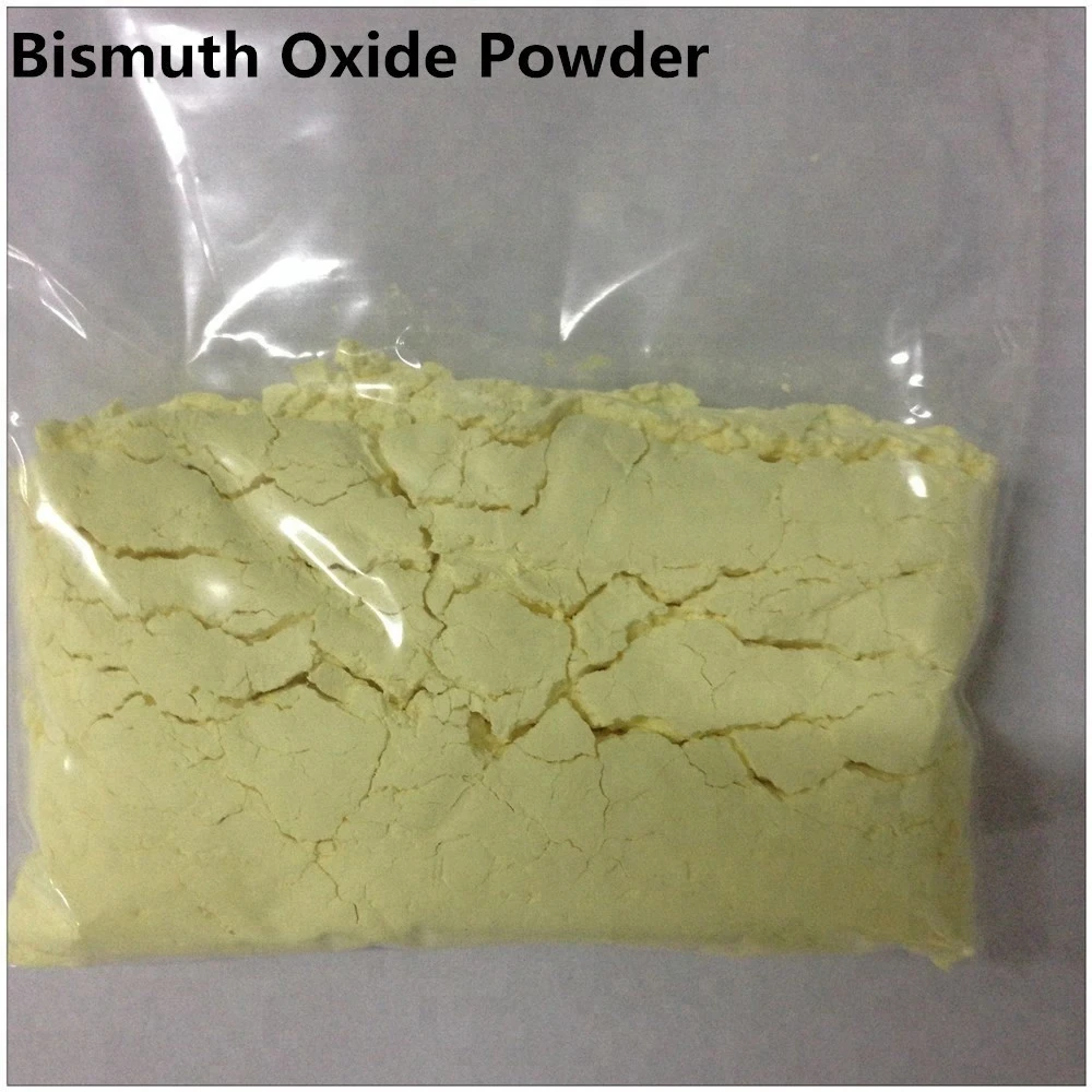 99.9% pure Bismuth Oxide Powder or Bismuth trioxide