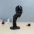 Import Abstract Statues Sculpture Man Smoking Cigar Human Face Statue Ornament Character Resin Figurine Artwork Home Decorations from China