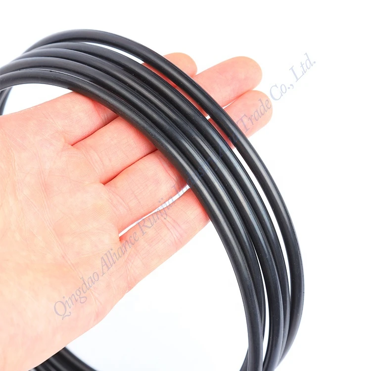 Accept OEM Rubber O Ring ID 168X5.7, Oil Resistance Black Rubber NBR O Rings Seals
