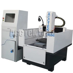 Acctek AK4040H Metal Mould CNC Router metal cnc engraving&amp;milling cnc milling machine for sale