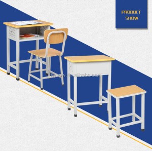 adjustable student desks and chair modern school metal furniture comfortable adult desks with attached chair manufactures
