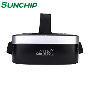 All in one 4K wifi and blueteeth VR headset Android 6.0 smart 3D glasses ALL-IN-ONE VR FROM SUNCHIP