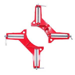 Aluminum 90 Degree Right Angle Clamp Adjustable Woodworking Square Corner Clamping tools for wood Frame