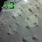 Aluminum advertising sign cap Decorative Mirror Caps sign nail nails