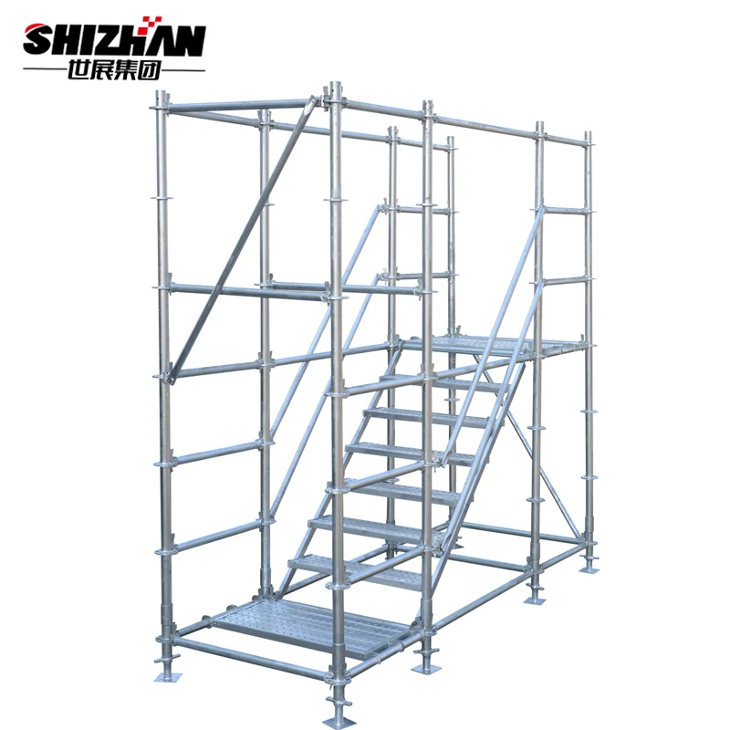 Aluminum movable scaffolding tower ladder scaffoldings