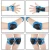Import Amazon Ebay Outdoor sports kids 6 pcs wrist knee elbow safetyprotective protection  pads sets for Skating Cycling scooter from China