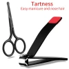 Amazon Hot Sell Nail Beauty Care Tool Nail Clipper Manicure Scissors 2 PCS Set