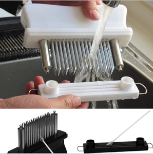 Amazon Meat Tenderizer Tool 48-Blades Stainless Steel | Easy To Use &amp; Clean