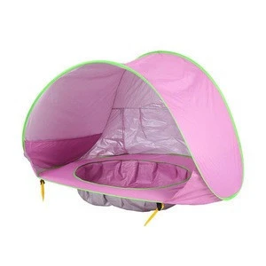 Amazon Supplier 2018 UPGRADED Baby Beach Tent-Pop Up Beach Tent With Pool Shade Cabana Portable UV Sun Shelter