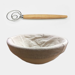 Amazon supplier for bread banneton set with dough whisk silicone scraper and bread lame