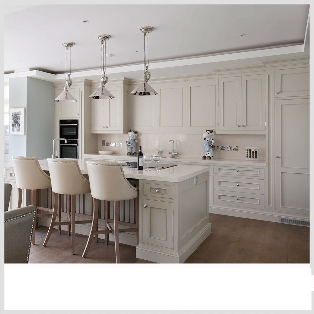 Buy American Classic Modular Kitchen Cabinet Furniture Oak Solid Wood ...