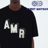 AMR High Quality original Designer famous brand men T-shirt plus size designer Amir Amiry T-shirt