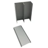 anidized extrusion wardrobe cleanroom aluminum profiles