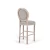 Import Anji Kaseihomeland Rubber Wood Round Back Counter Bar Stool High Chair from China