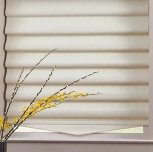 Annual hot sale Roman window curtains/luxurious curtains with valance