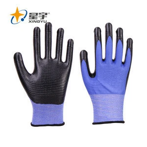 Anti-Allergic Nitrile Gloves Xingyu Oil Resistance Gloves Anti-allergic Rubber Gloves