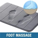 Anti Slip bath mat memory foam Hotel Toilet Mat Bathroom Bath Floor Mat For Bathroom Rug