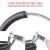 Import Anti-theft 5 Password Combination Bicycle Cable Chain Bike Lock from China