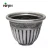 Import Antique design cheap grow bonsai plastic silver flower pots from China