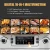 Import Aobosi Toaster Oven Electric Air Fryer Toaster Air Fry Convection Oven Digital Countertop air fryer oven from China