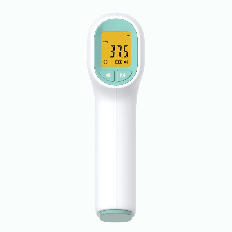 AOJ digital forehead thermometer infrared non contact thermomether ir termometer termometro infrarojo thermometre infrarouge