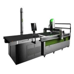 Apparel High Speed Cloth Cutting Machine Fabric Garment Industry Cutting Machine
