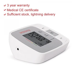Approved Wrist Upper Arm Digital Blood Pressure Monitor with Heart Rate
