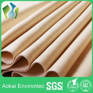 Aramid dust filter cloth for asphalt mixing plant