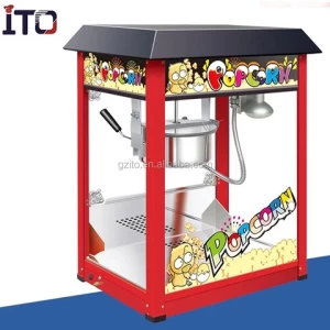 ASQ-G 8A Factory Wholesale Automatic Gas Red Popcorn Popper