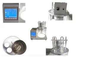 Automatic measuring instrument for kinematic viscosity of liquid oil