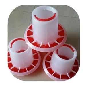 Automatic PE material animal bird manual feeder for baby chicken  brooding farm