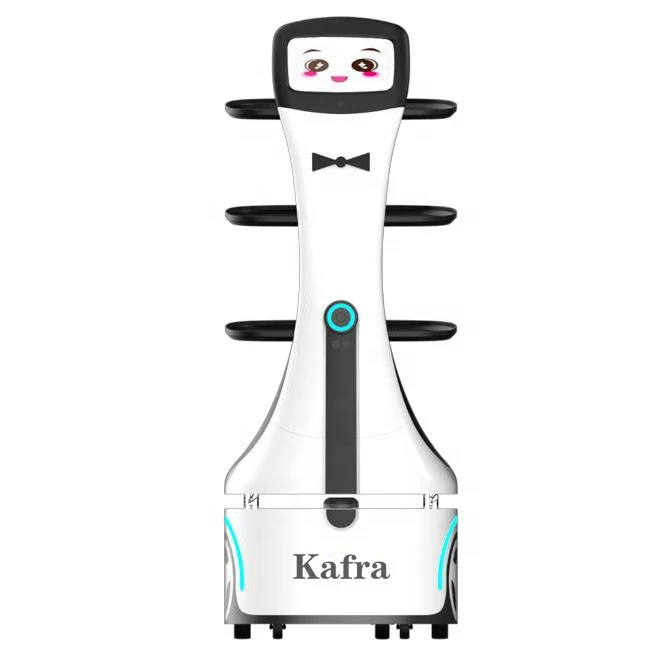 autonomous charging restaurant service robot