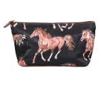 B 19005 HORSE PRINT CLUSTER BAG
