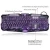 Backlight Keyboard LED Russian/English Layout USB Wired Colorful  Office Gaming keyboard