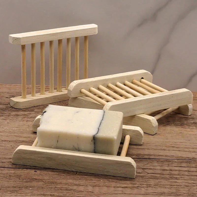Bamboo Soap Tray Soap Holder Eco Friendly Bath Accessories Natural Wood Soap Trays