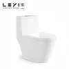Bathroom Hot selling  Sanitary ware Ceramic Human one-piece toilet siphonic jet flushing water closet toilets
