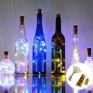 Battery 1M Bottle Cork Shaped LED Decorative Holiday Fairy led string bottle Lights