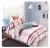Import bedding set kids 4 pcs Bed Sheet Room washed cotton Jacquard Technics Style duvet cover from China