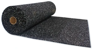 Berson durable and economical rubber flooring, recycled rubber gym flooring